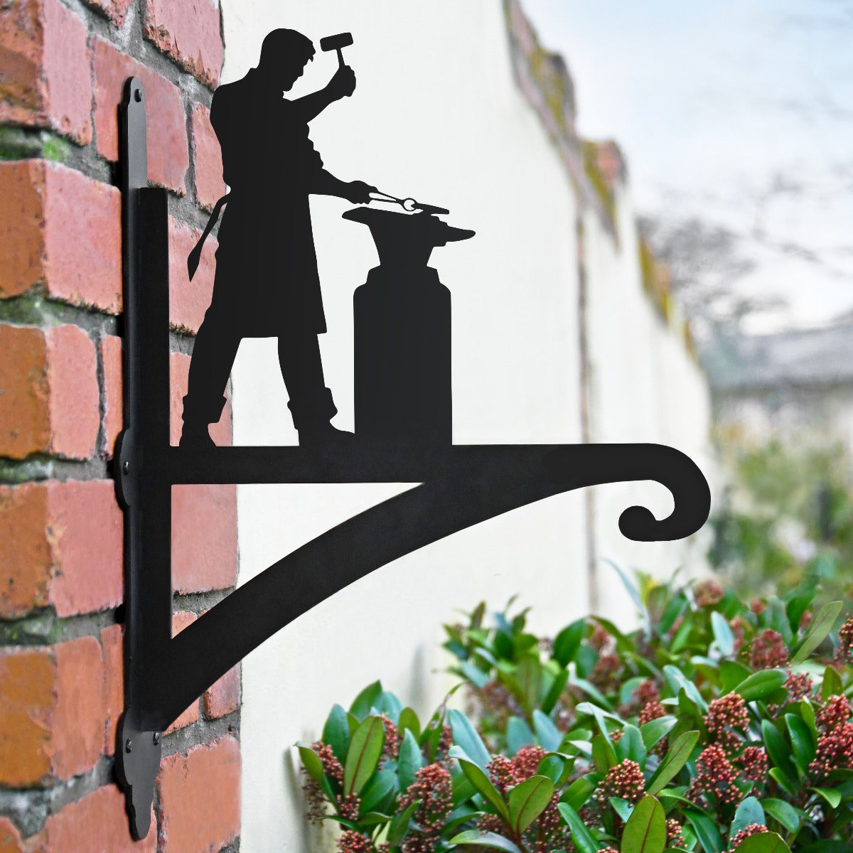 "Blacksmith" Garden Hanging Basket Bracket