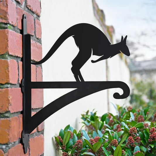 "Kangaroo" Garden Hanging Basket Bracket In Situ