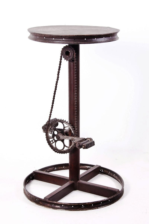 Bar Table Made from Bike Parts