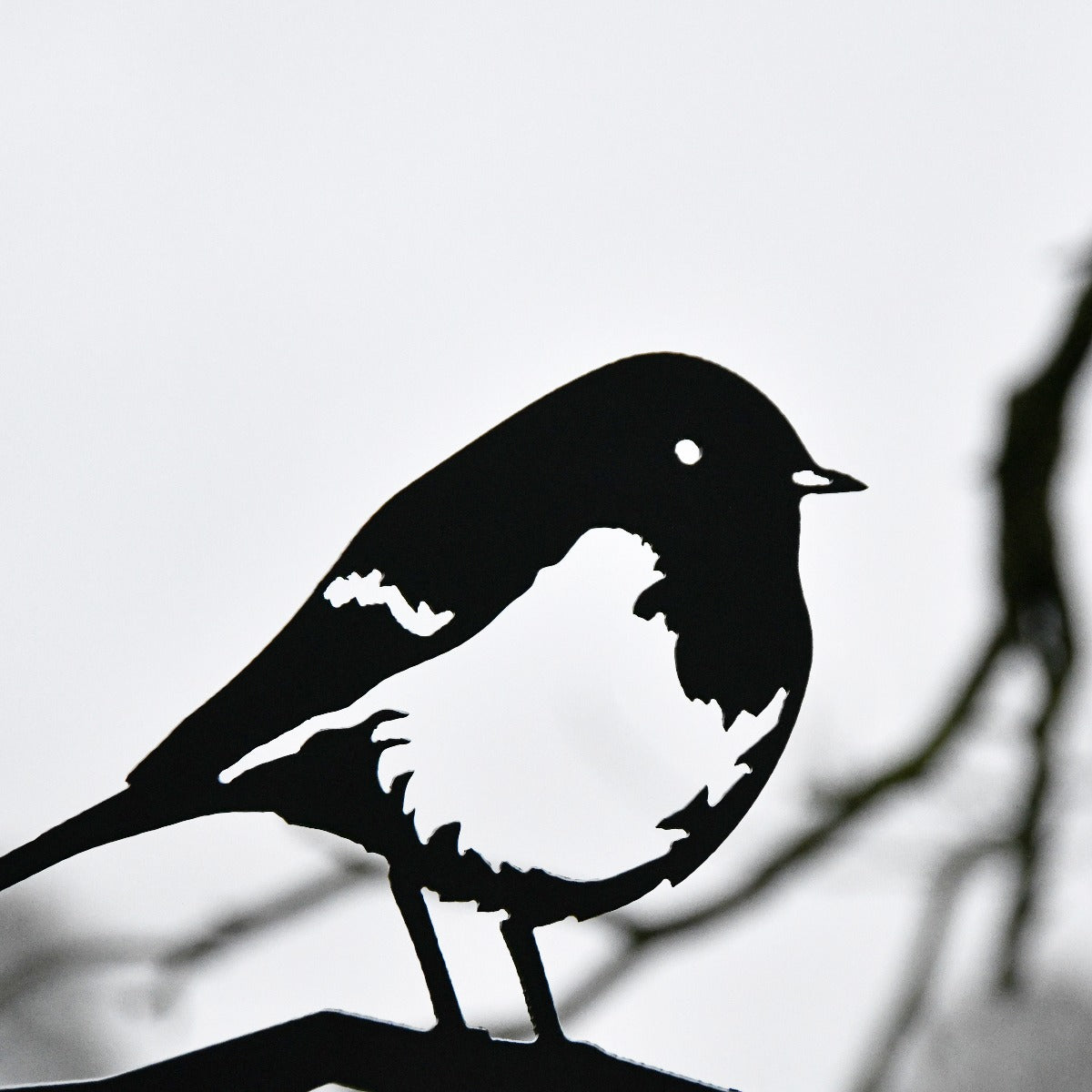Robin Garden Sheet Steel Tree Spike In Black