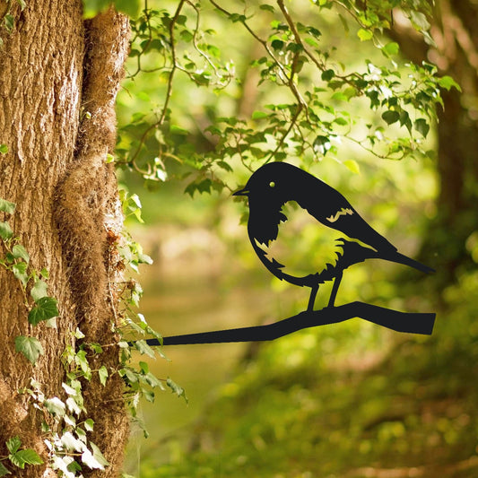 Robin Garden Sheet Steel Tree Spike In Black