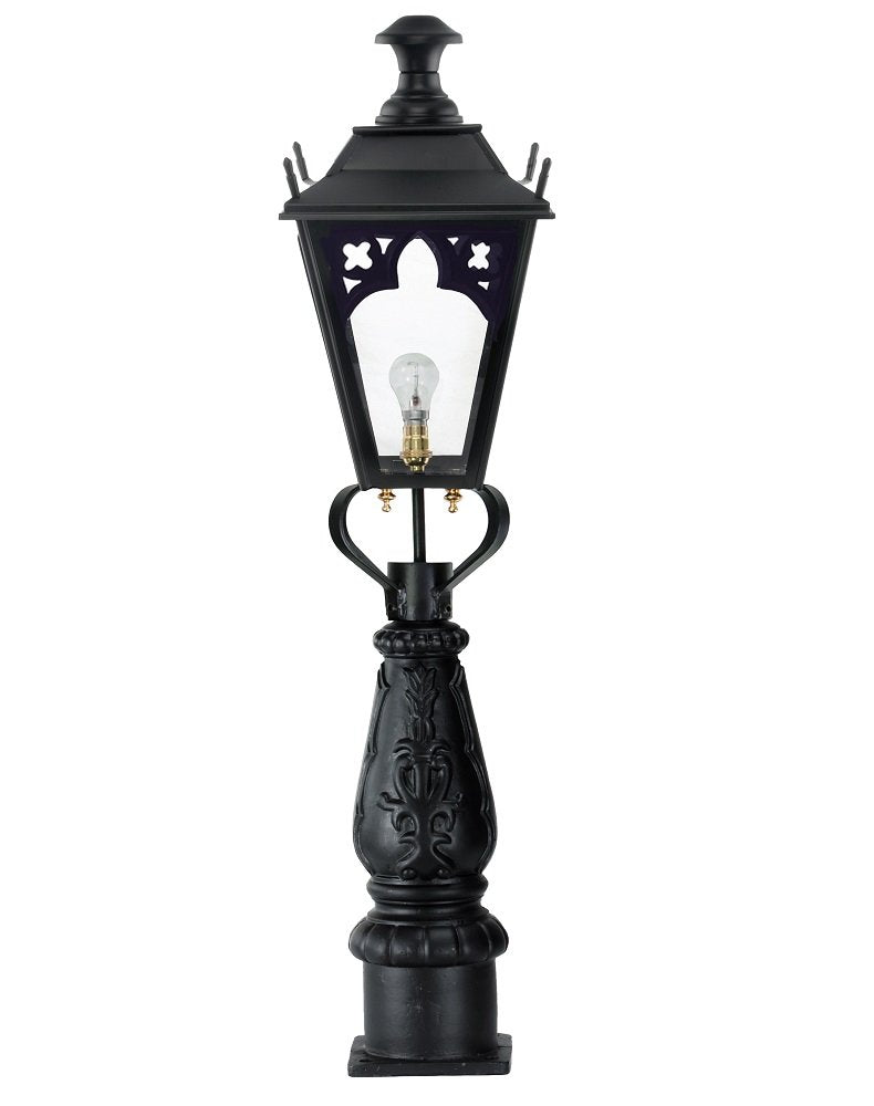 Gothic Pillar Post Light