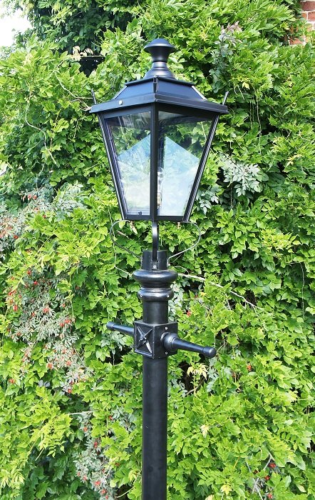 Close up of the lantern top