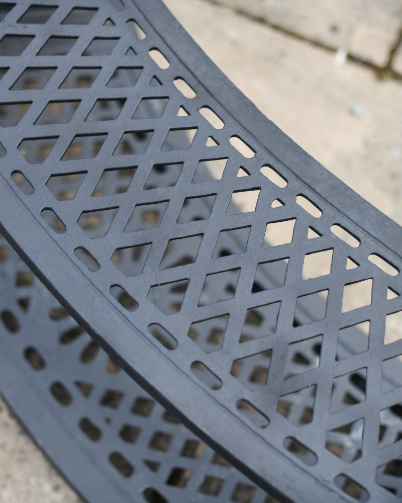 Black bench