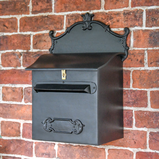 Black 'Cambourne' Secure Parcel Box - thumbnail