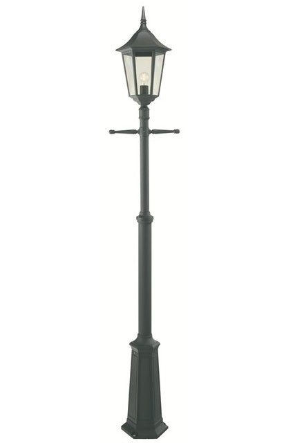 'Wynstone' Black Classic Six Sided Hexagonal Lamp Post