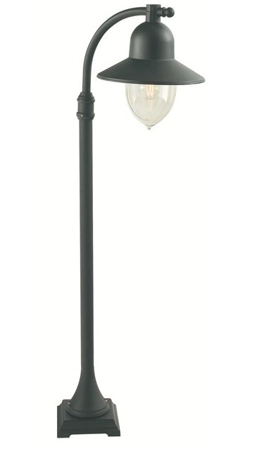 Black Nordic Style Low-Level Garden Lamp Post