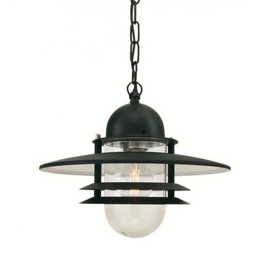 Contemporary Hanging Chain Lantern