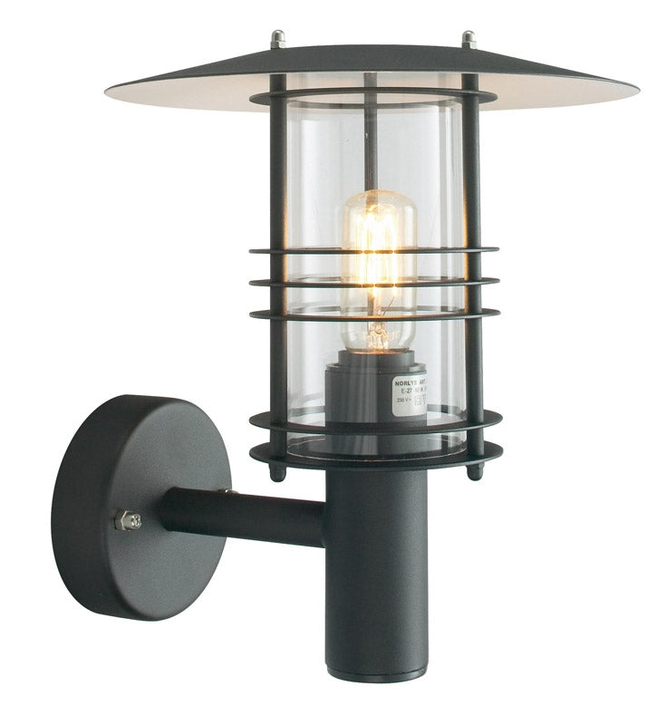 Black "Malmo" Contemporary Wall Light