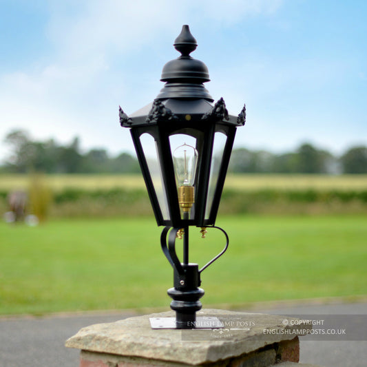 Black Hexagon Entrance Light Set