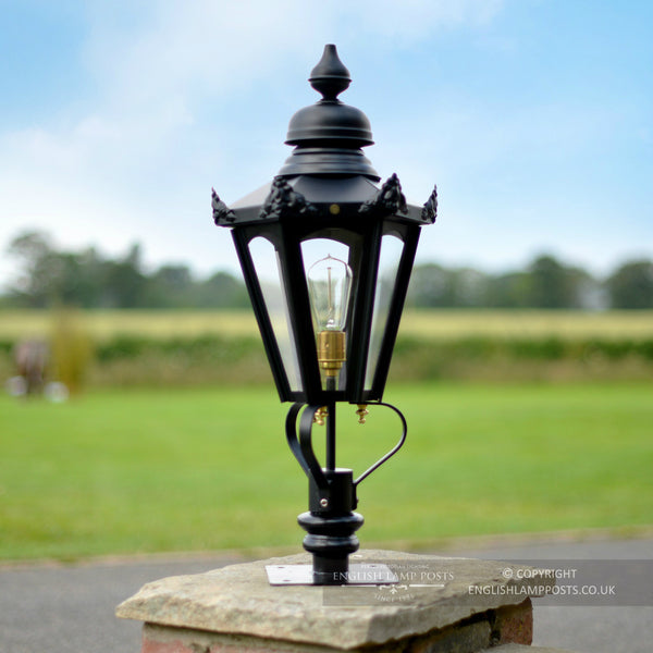 Black Hexagon Entrance Light Set - 76cm