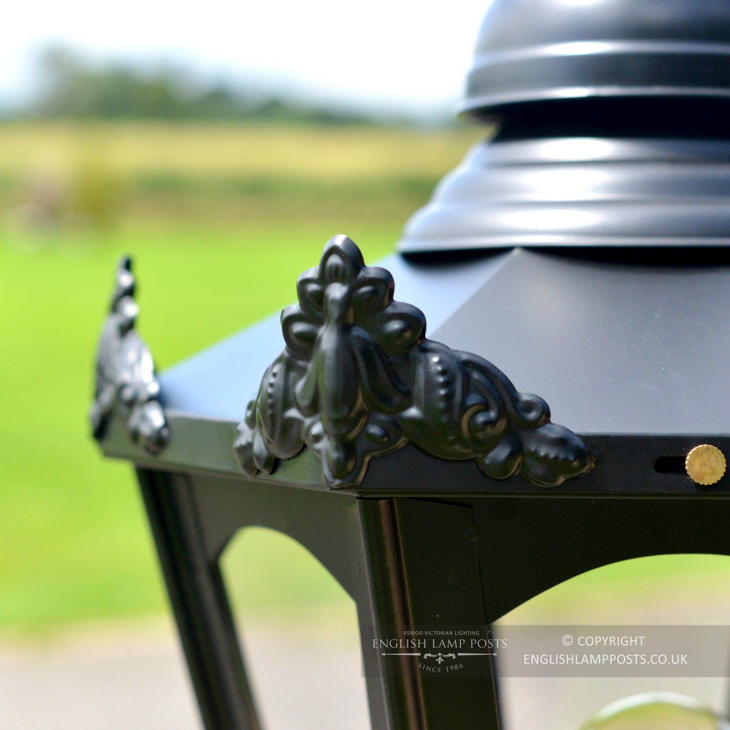 Black Hexagon Entrance Light Set Lantern Decoration