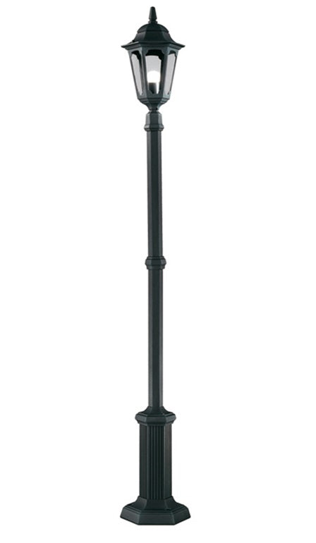 "The Ilfracombe" Black Miniature 1.8m Period Garden Lamp Post