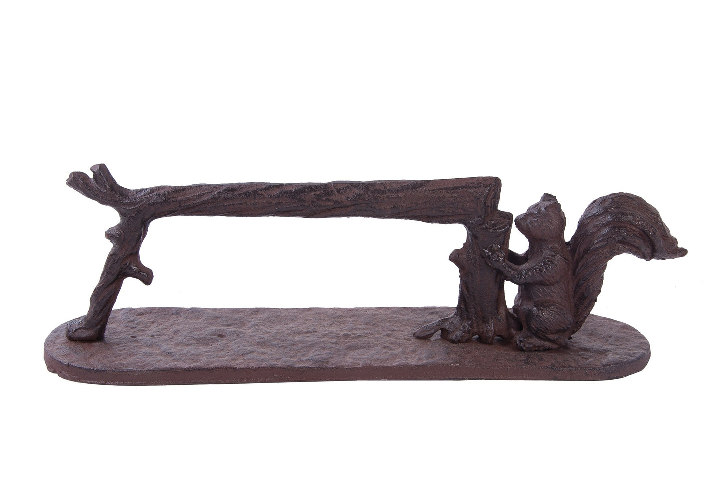 Black or Rustic Squirrel Cast Iron Boot Scraper