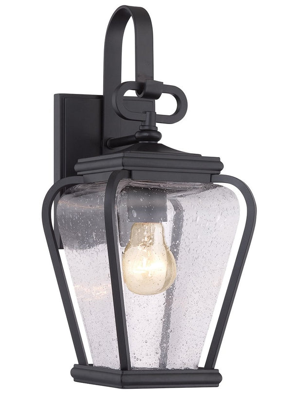 Black Period Flush Wall Lantern