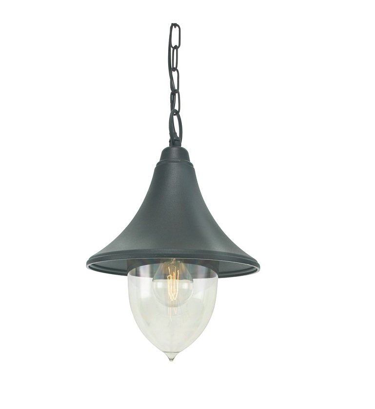 Conical Shaped Hanging Chain Lantern