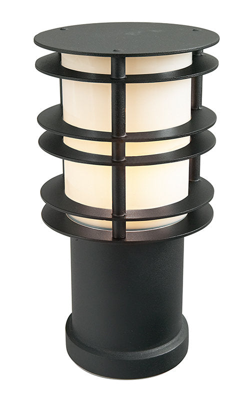 Small Steel Pathway or Flowerbed Bollard Light