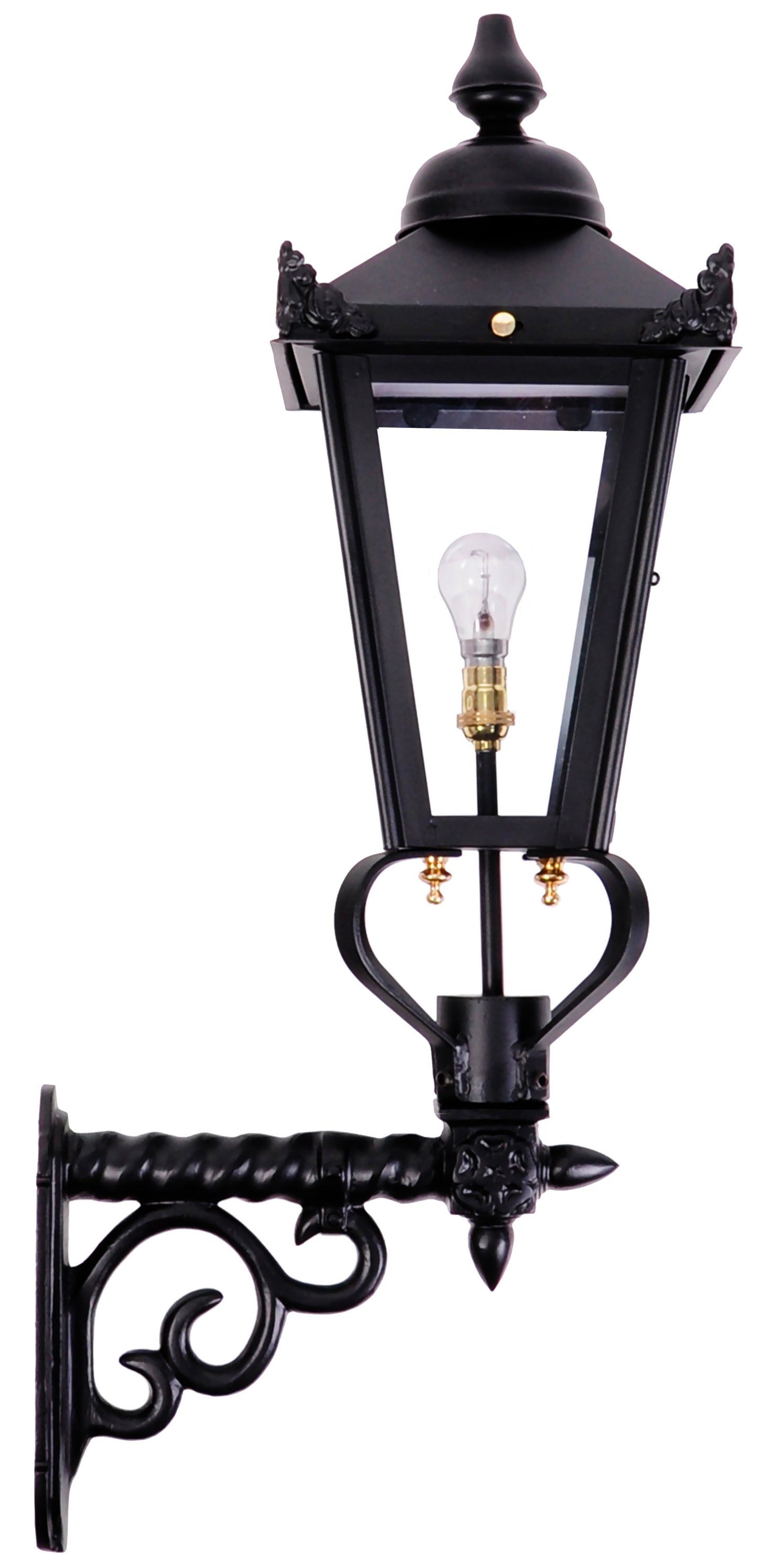 Black Victorian Wall Light