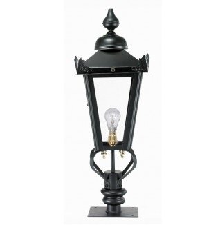 black victorian post lighting for railways