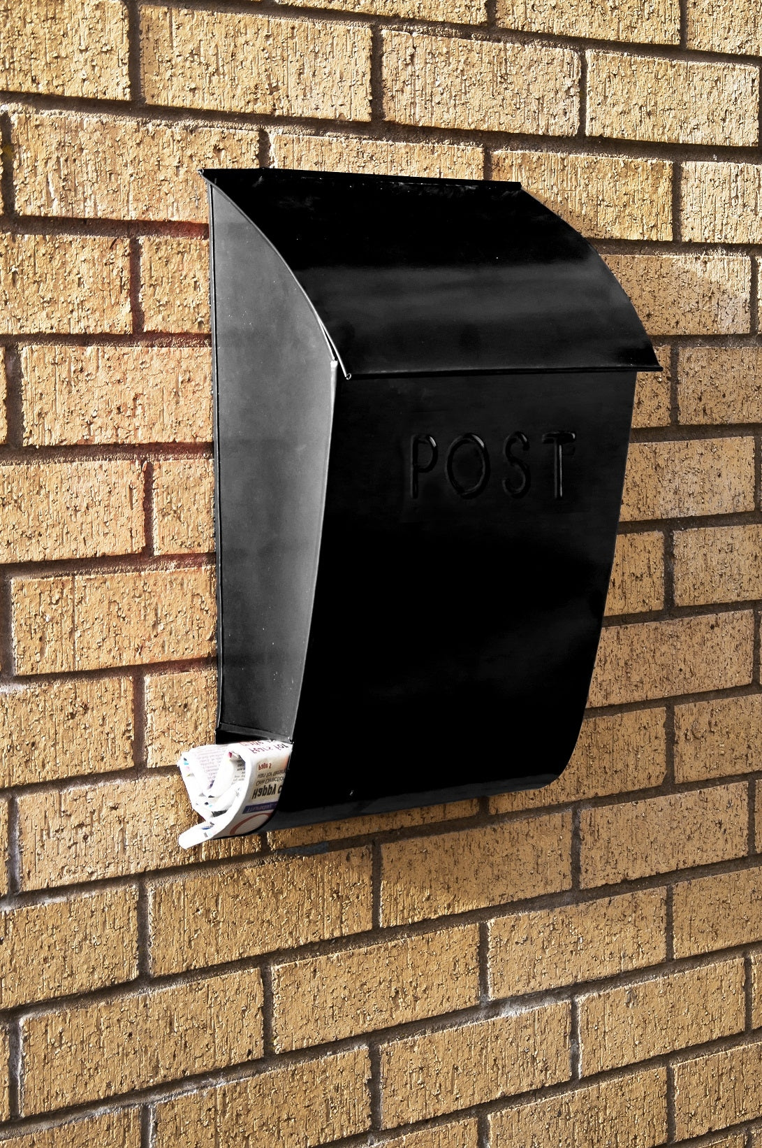The 'Brixton' Wall Mounted Post Box and Letter Holder