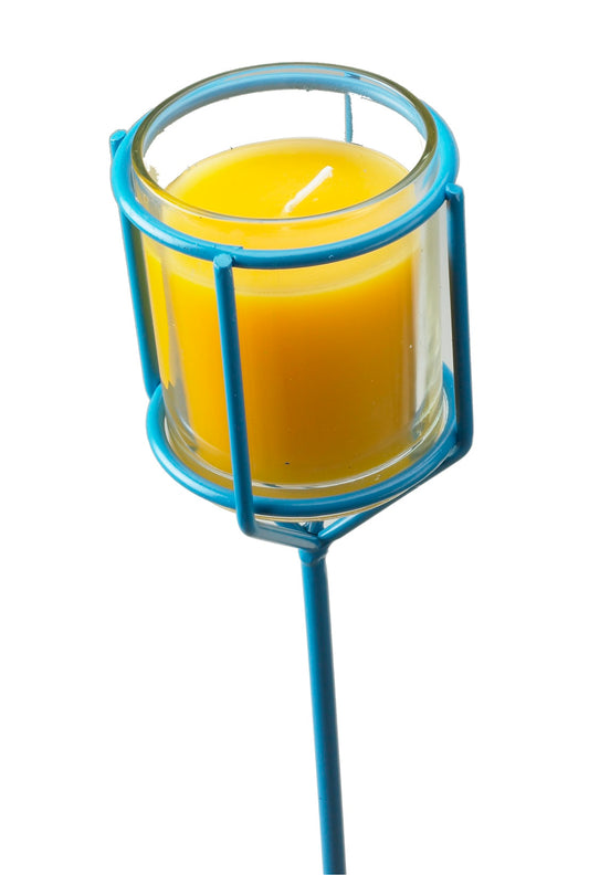 Blue & Bold Garden Candle Holder Lanterns