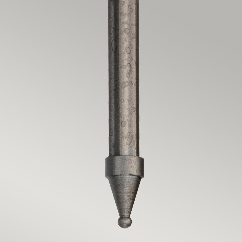 View of the base finial