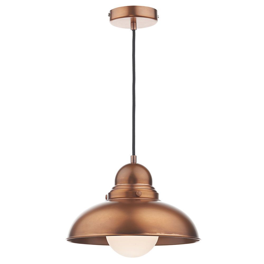 'Bostock' Period Pendant Light in bronze 