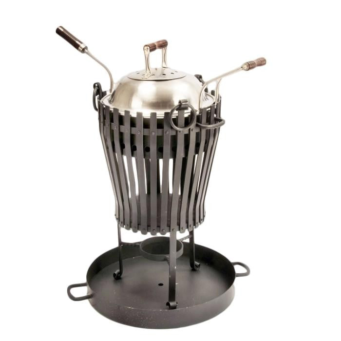 Brabus Stainless Steel Garden Log Burner