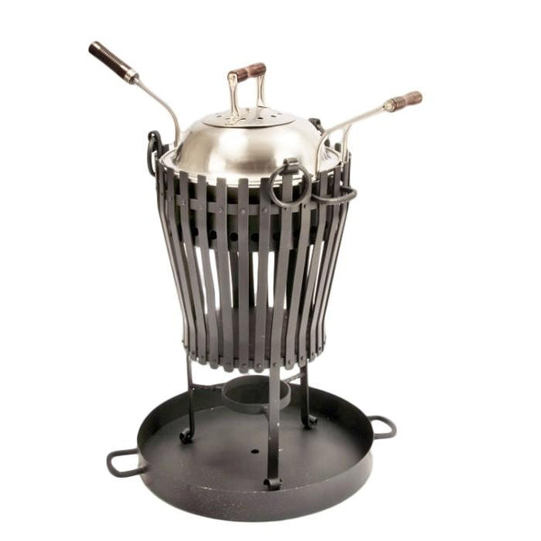 Brabus Stainless Steel Garden Log Burner