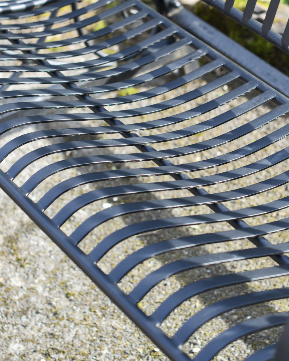 Close up of the black seating plate
