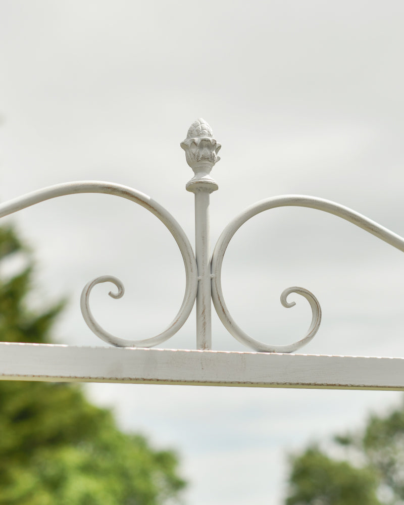 Close up of the ornate apex