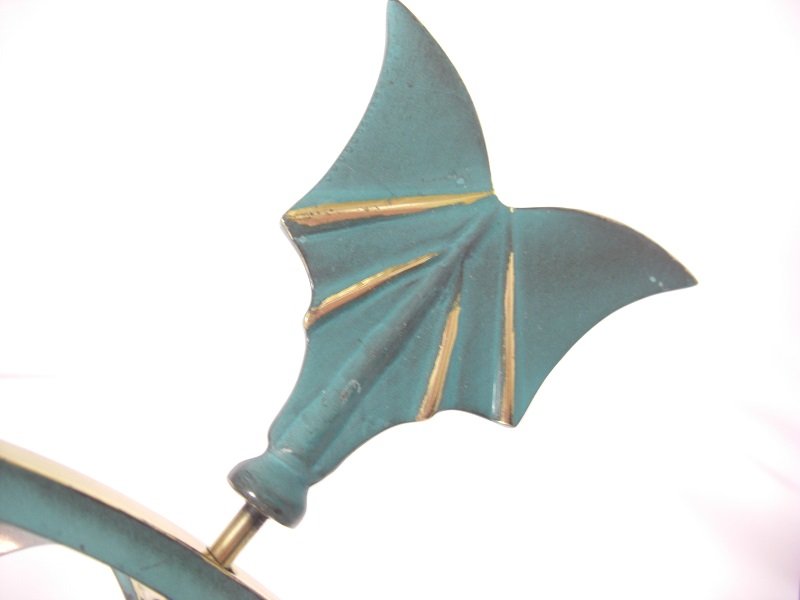 Solid Brass Atlas Armillary Sundial