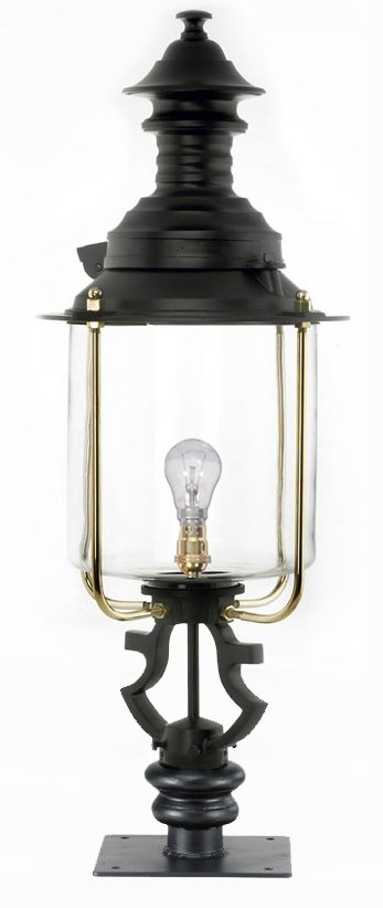 Brick Pillar Top Lantern