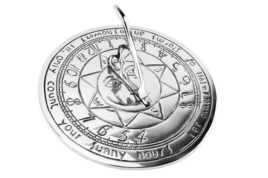 Sunshine Poem Brass Sundial