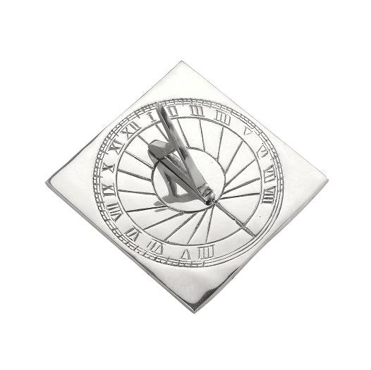 Contemporary Sunray Brass Sundial