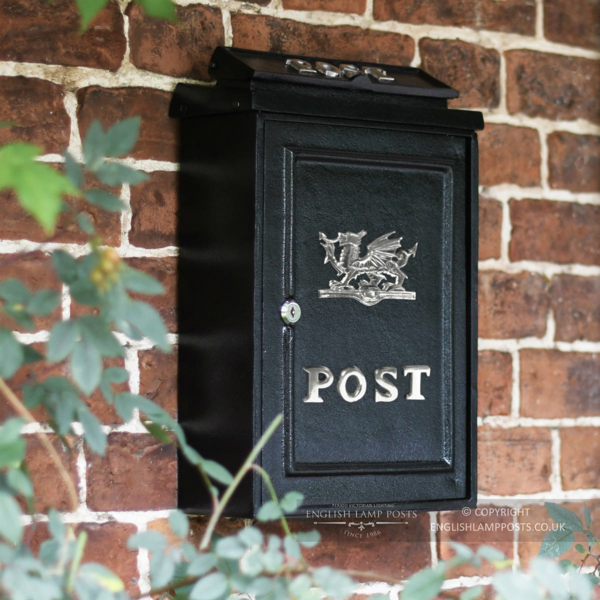 Welsh Dragon Wall Mounted Post Box