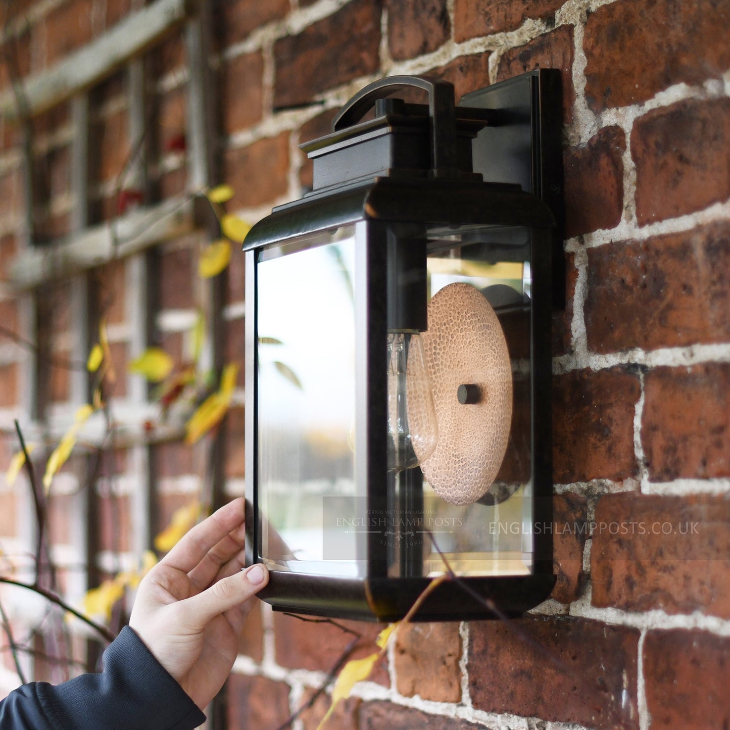 Antique Bronze Period Exterior Wall Light
