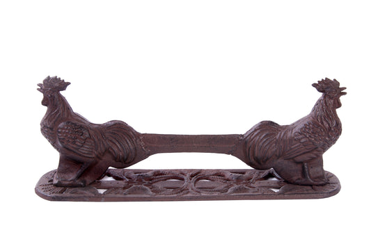 Cast Iron Cockerel Boot Scraper