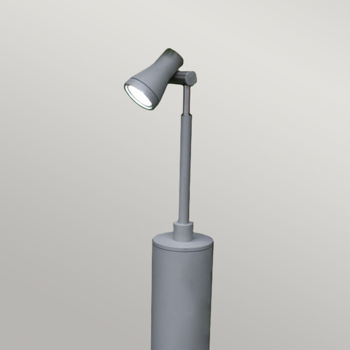 Close up of the single spotlight