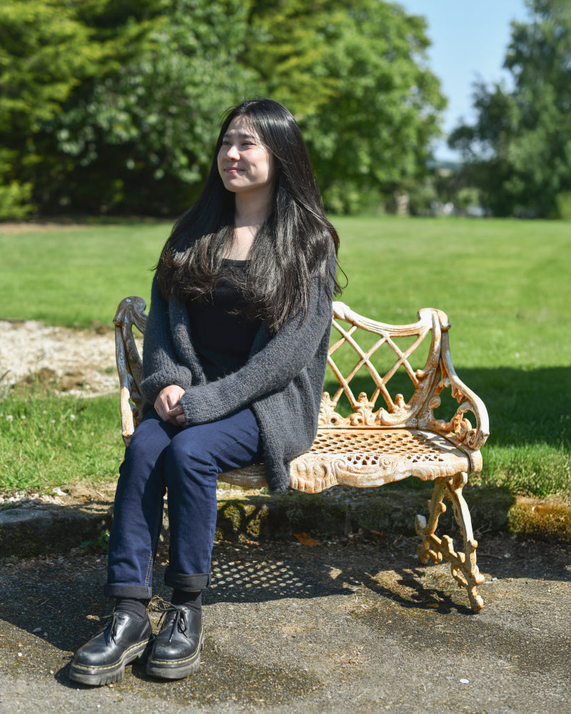 Life size scale of the 'Camden' bench 