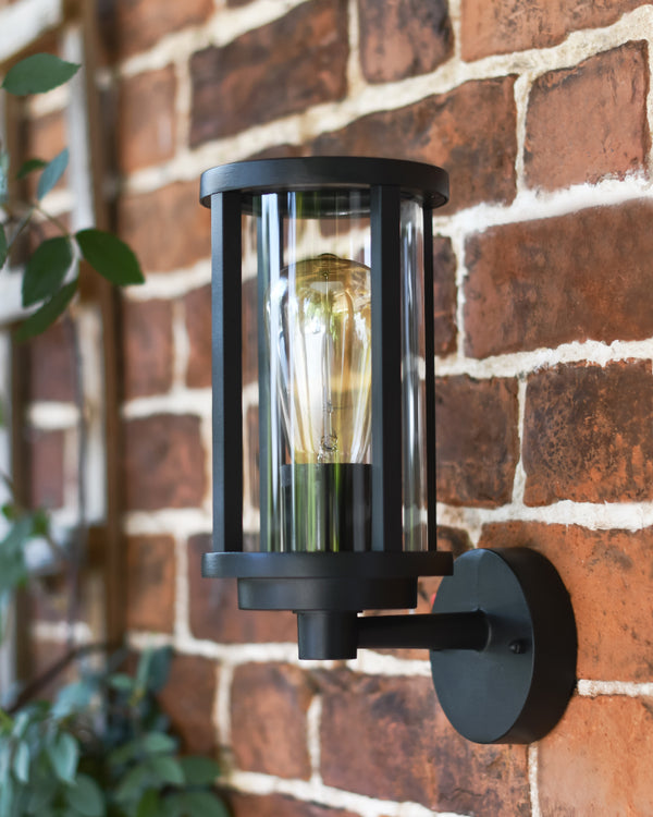 'Canwick' Black Contemporary Wall Light