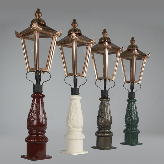 caravan complex entrance lighting