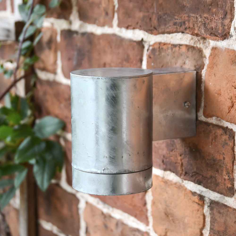 View of the wall light apex