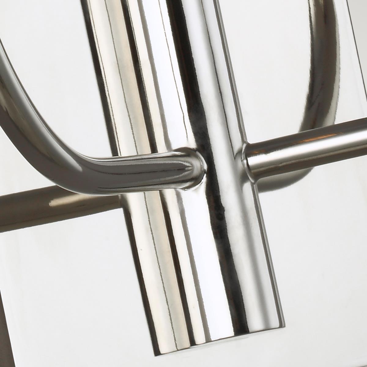 Magnified view of the light columns