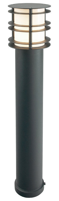 'Catton' Black Large Circular Bollard