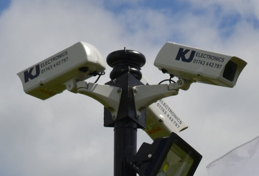 Tri-Adapter Triple CCTV Camera Bracket