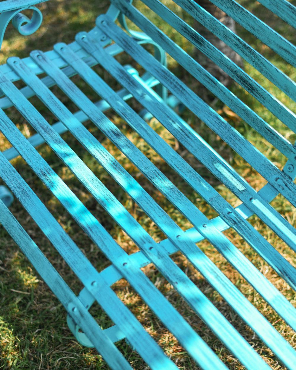 Cast-iron bench panels 