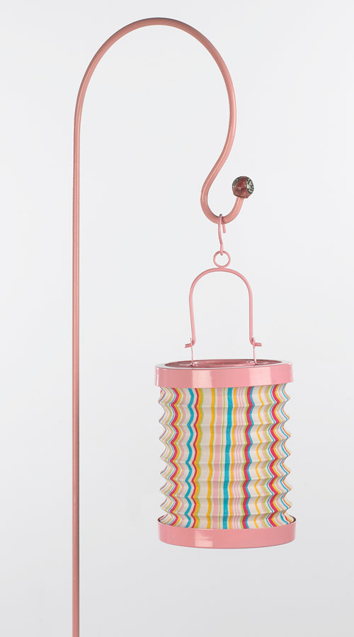 Chic Pink Outdoor Garden Hanging Lanterns