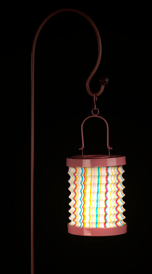 Chic Pink Outdoor Garden Hanging Lanterns