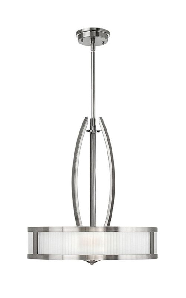 'Chorlton' Brushed Nickel Pendant Light 